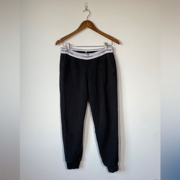 Calvin Klein Black Jogger Sz S - Picture 3 of 6